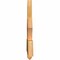Ekena Millwork Redmond Rough Sawn Timber Gable Bracket, Western Red Cedar, 48"W x 24"H x 2"D x 6"F, 12/12 Pitch GBW048X24X0206RED00RWR - alternate 3